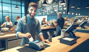 Image that illustrates Salary and Working Conditions for Cashiers in the Restaurant Industry