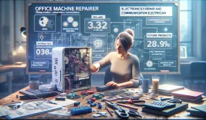 Image that illustrates Office Machine Repairer Salary and Occupational Information