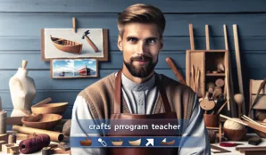 Image that illustrates Teacher, craft program salary and job opportunities