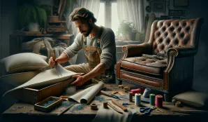 Image that illustrates Upholsterer Salary and Working Conditions