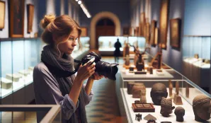 Image that illustrates Museum Photographer Salary and Working Conditions