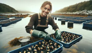 Image that illustrates Salary and Work for Mussel Farmers - Job Information and Statistics