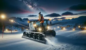 Image that illustrates Snow Groomer Operator Salary and Career Information