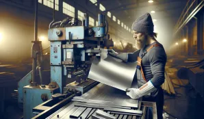 Image that illustrates Sheet Metal Press Operator Salary and Career Information