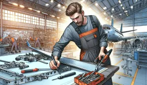 Image that illustrates Aircraft Sheet Metal Worker salary and job description