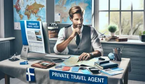 Image that illustrates Private Travel Salesperson salary and career information