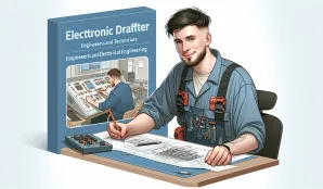 Image that illustrates Electronics Drafter Salary and Job Opportunities