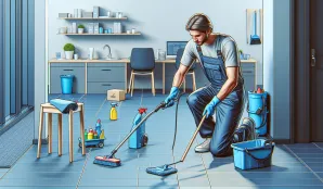 Image that illustrates Sanitation Technician, Cleaning Salary and Work