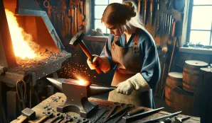 Image that illustrates Blacksmith Salary and Job Description