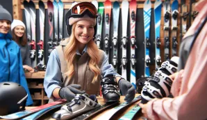 Image that illustrates Ski Rental Attendant Salary and Career Information