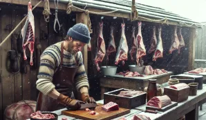 Image that illustrates Slaughterhouse Worker Salary and Working Conditions