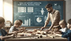 Image that illustrates Salary for Crafts Teachers, primary school and working conditions