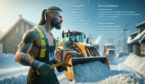 Image that illustrates Snow Plow Operator, Machine: Salary and Job Description