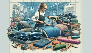 Image that illustrates Salary and Work for Automotive Upholstery Seamstress