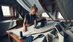 Image that illustrates Sailmaker, sail salary and career information