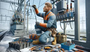 Image that illustrates Power Substation Technician, Salary, and Job Description