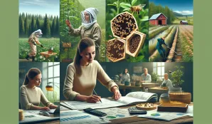 Image that illustrates Estate Manager, Agricultural Beekeeper, and Silk Farmer Salary