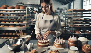 Image that illustrates Pastry Chef Salary and Working Conditions