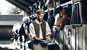 Image that illustrates Groom, Horse Salary and Working Conditions