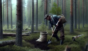 Image that illustrates Forestry Worker Salary and Career Information