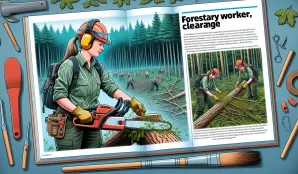 Image that illustrates Forestry Worker, Clearing Salary and Working Conditions