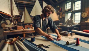 Image that illustrates Sailmaker Salary and Working Conditions