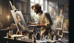 Image that illustrates Portrait Painter Salary - What Does a Portrait Painter Earn?