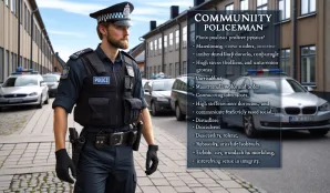 Image that illustrates Police Officer Salary and Job Description