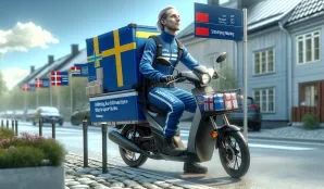 Bild som illustrerar Mopedbud lön och arbetsvillkor