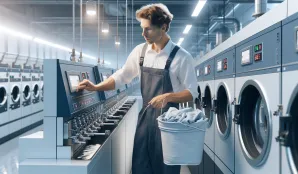 Image that illustrates Machine Operator, Laundry Facility Salary and Job Opportunities