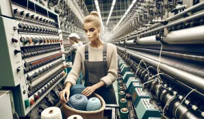 Image that illustrates Salary and work as a Machine Operator in the textile industry