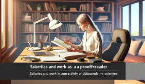 Image that illustrates Proofreader Salary and Working Conditions