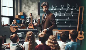 Image that illustrates Teacher, Music, Primary School Salary and Working Conditions