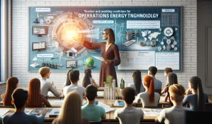 Image that illustrates Teacher, Operations and Energy Technology Salary and Working Conditions