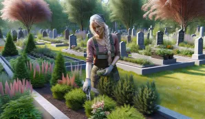 Image that illustrates Cemetery Caretaker Salary: Statistics and Job Information