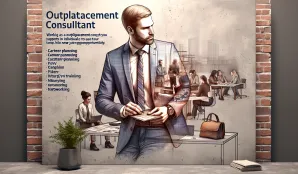 Image that illustrates Consultant, outplacement salary and working conditions