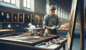 Image that illustrates Conservator, Paintings Salary and Career Information