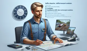 Image that illustrates Railway Clerk, Traffic Dispatcher Salary and Work