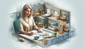 Image that illustrates Interior Designer, Interior Architect Salary and Work