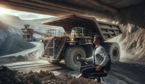 Image that illustrates Mine Truck Driver Salary and Job Opportunities