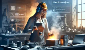 Image that illustrates Foundry Engineer, Civil Engineer: Salary and Career Information