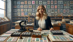 Image that illustrates Stamp Dealer Salary and Career Information