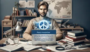 Image that illustrates Peace Researcher Salary and Career Information