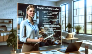 Image that illustrates Insurance Officer, Claims Adjuster Salary and Work