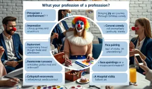 Image that illustrates Clown Salary and Working Conditions - What Does a Clown Earn?