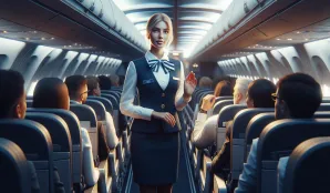 Image that illustrates Cabin Attendant Salary and Work