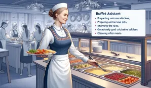 Image that illustrates Buffet Attendant Salary and Job Opportunities