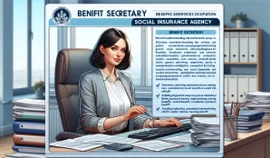 Image that illustrates Benefits Secretary, Social Insurance Agency Salary and Future