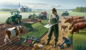 Image that illustrates Salary for Mixed Farm Caretakers and Working Conditions