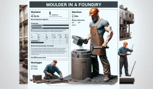 Image that illustrates Foundry Moulder, Salary, and Working Conditions